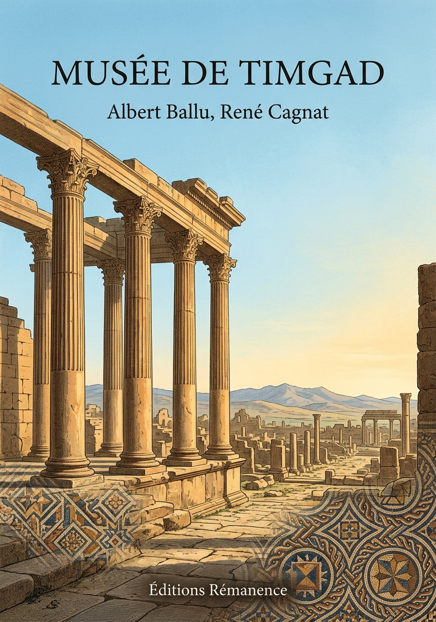 Livre Musée de Timgad par Albert Ballu, René Cagnat - Couverture - Editions Remanence