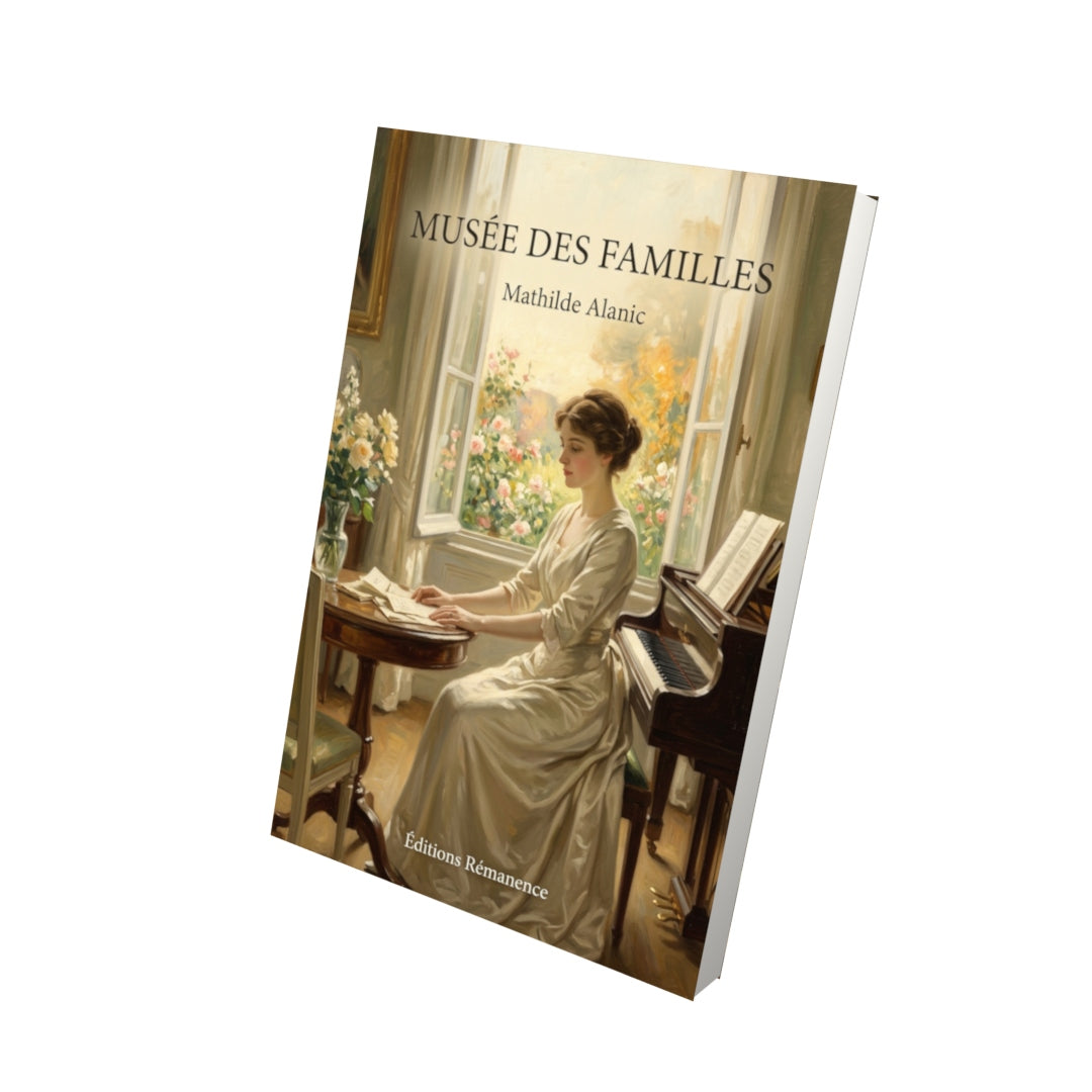 Livre Musée des Familles par Mathilde Alanic - Vue 3D - Editions Remanence