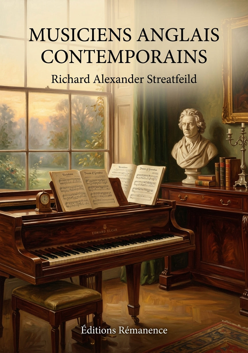 Livre Musiciens anglais contemporains par Richard Alexander Streatfeild - Couverture - Editions Remanence