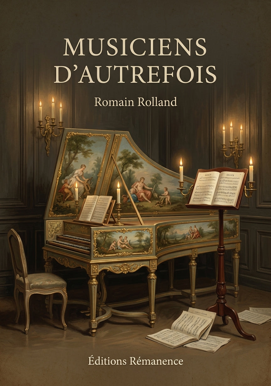 Musiciens d'autrefois - Romain Rolland (Couverture)