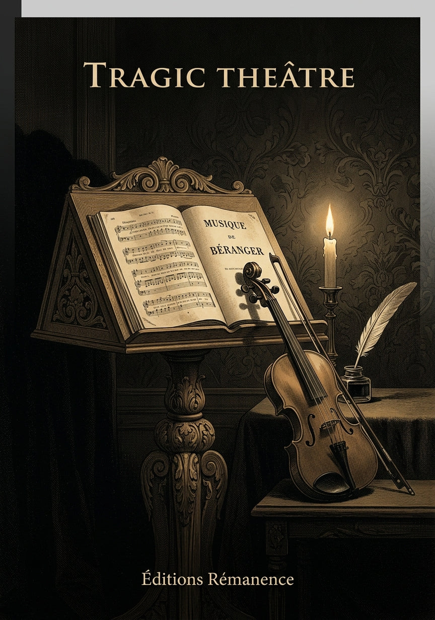 Livre Musique des chansons de Béranger par Pierre-Jean de Béranger - Couverture - Editions Remanence