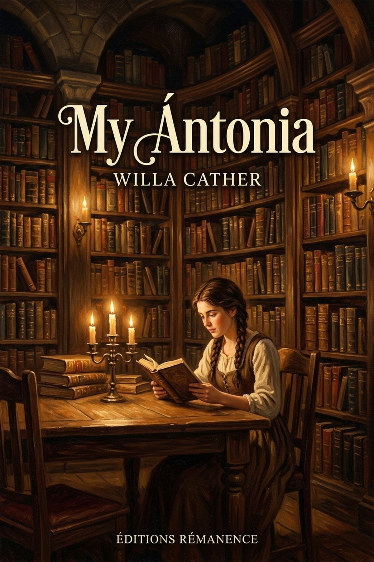 Cover of My Ántonia by Willa Cather - Éditions Rémanence