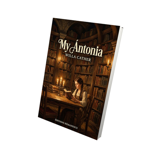 Livre My Ántonia – Willa Cather - Vue 3D - Editions Remanence