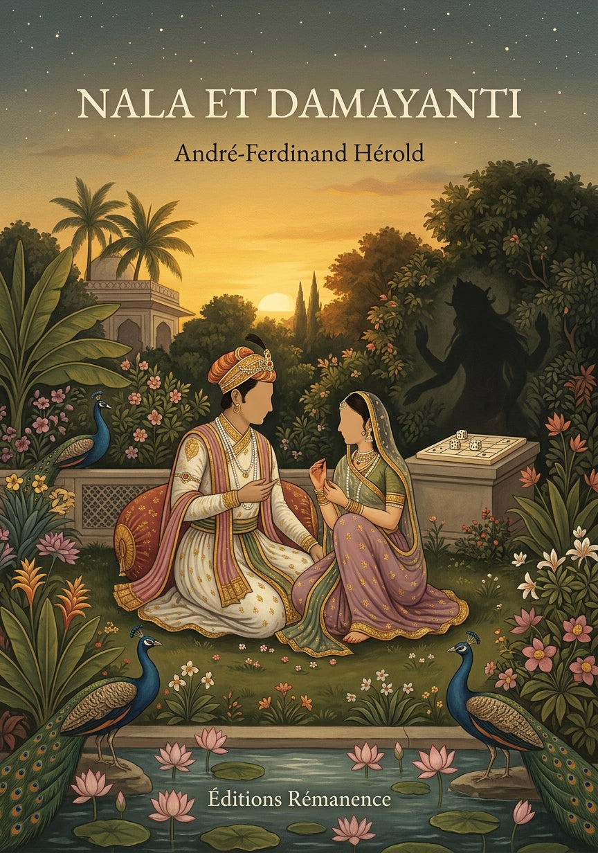 Livre Nala et Damayanti par André-Ferdinand Hérold - Couverture - Editions Remanence