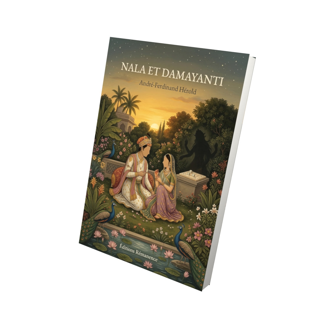 Livre Nala et Damayanti par André-Ferdinand Hérold - Vue 3D - Editions Remanence