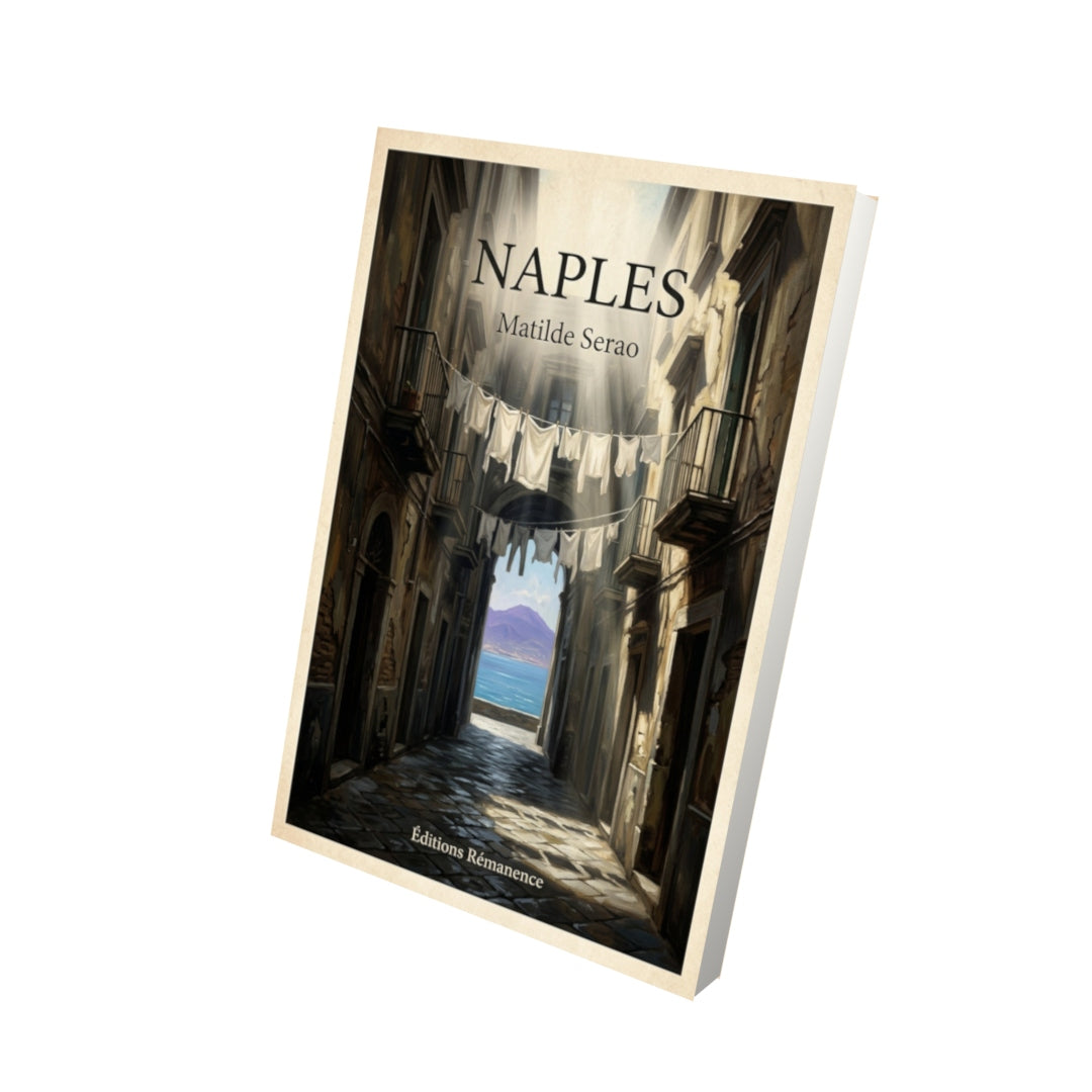 Livre Naples - Matilde Serao - Vue 3D - Editions Remanence