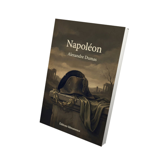 Livre Napoléon – Alexandre Dumas - Vue 3D - Editions Remanence