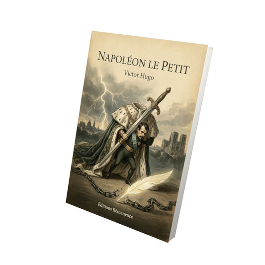 Livre Napoléon Le Petit - Victor Hugo - Vue 3D - Editions Remanence