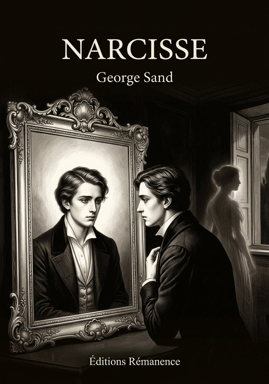 Livre Narcisse par George Sand - Couverture - Editions Remanence