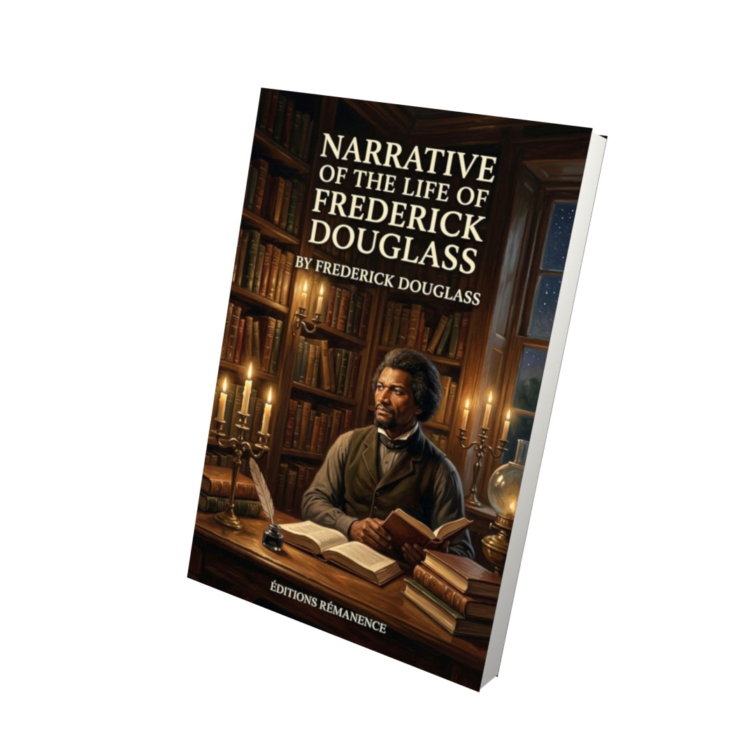 Livre Narrative of the Life of Frederick Douglass – Frederick Douglass - Vue 3D - Editions Remanence