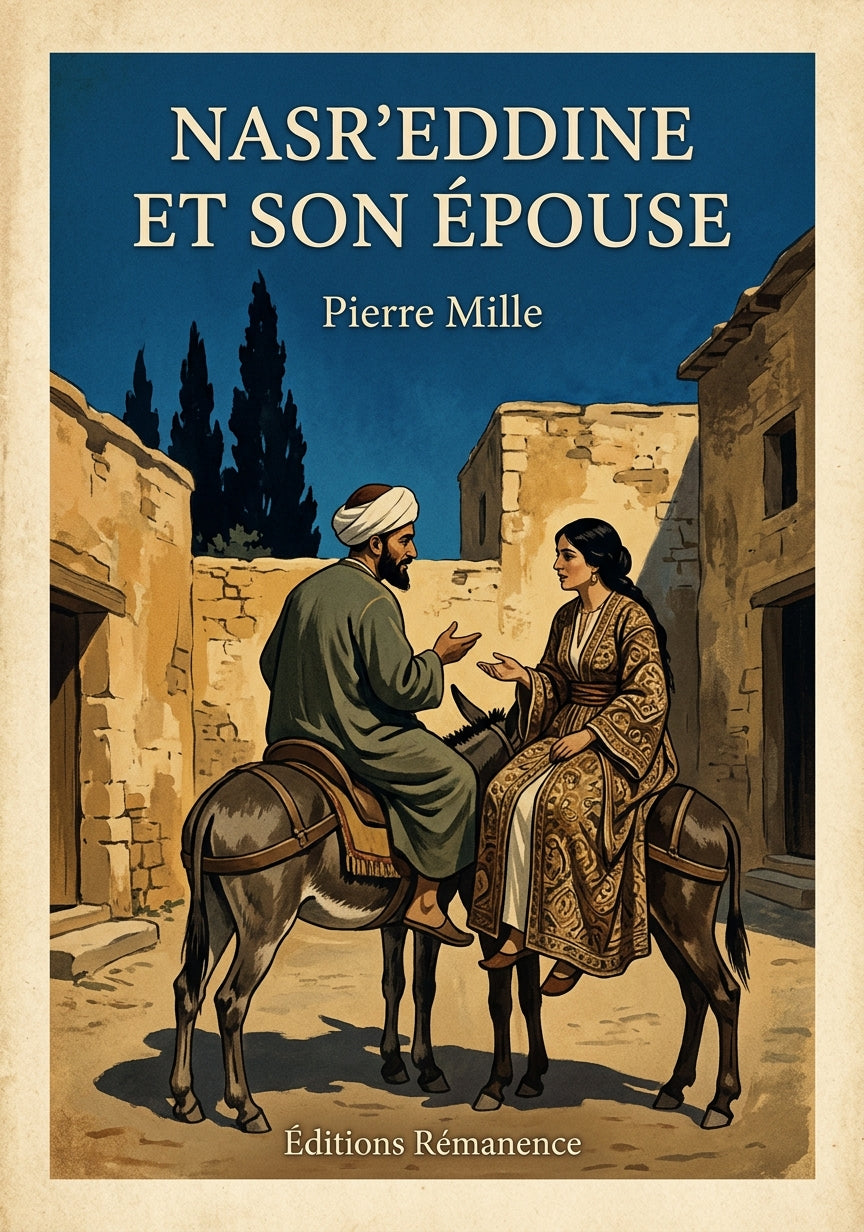 Nasr'Eddine et son épouse - Pierre Mille (Couverture)