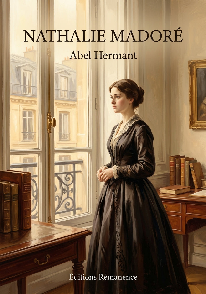 Livre Nathalie Madoré par Abel Hermant - Couverture - Editions Remanence