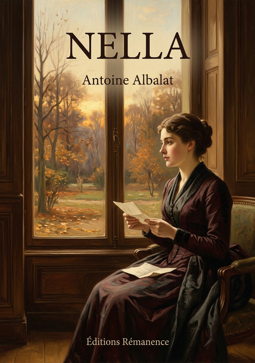 Livre Nella par Antoine Albalat - Couverture - Editions Remanence