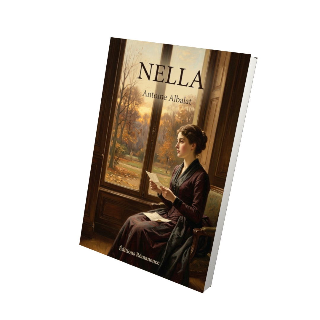 Livre Nella par Antoine Albalat - Vue 3D - Editions Remanence