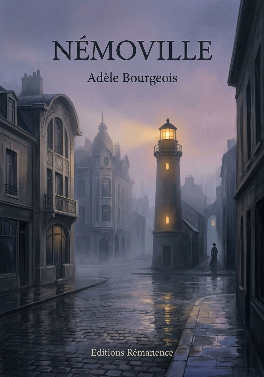 Livre Némoville par Adèle Bourgeois - Couverture - Editions Remanence