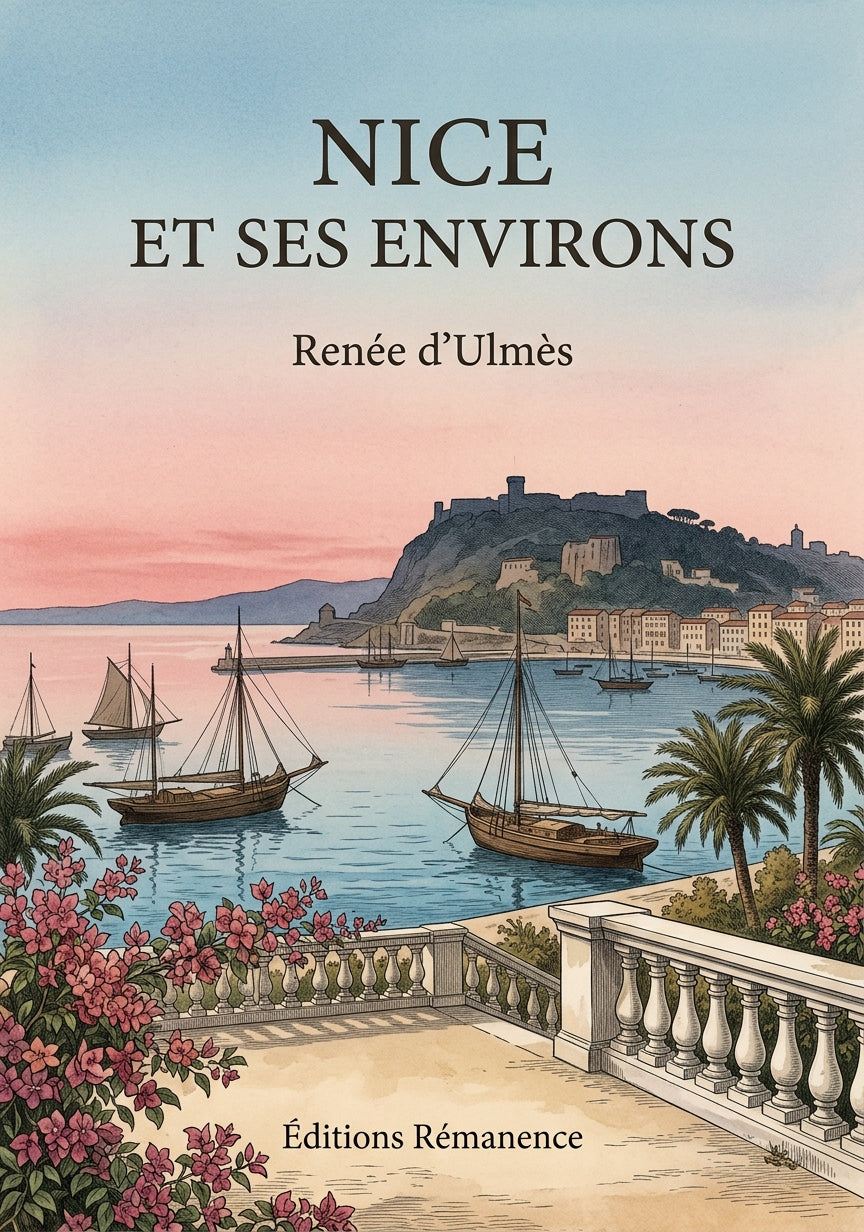 Livre Nice et ses environs par Renée d’Ulmès - Couverture - Editions Remanence