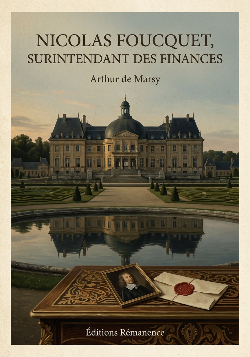 Nicolas Foucquet, surintendant des finances - Arthur de Marsy (Couverture)