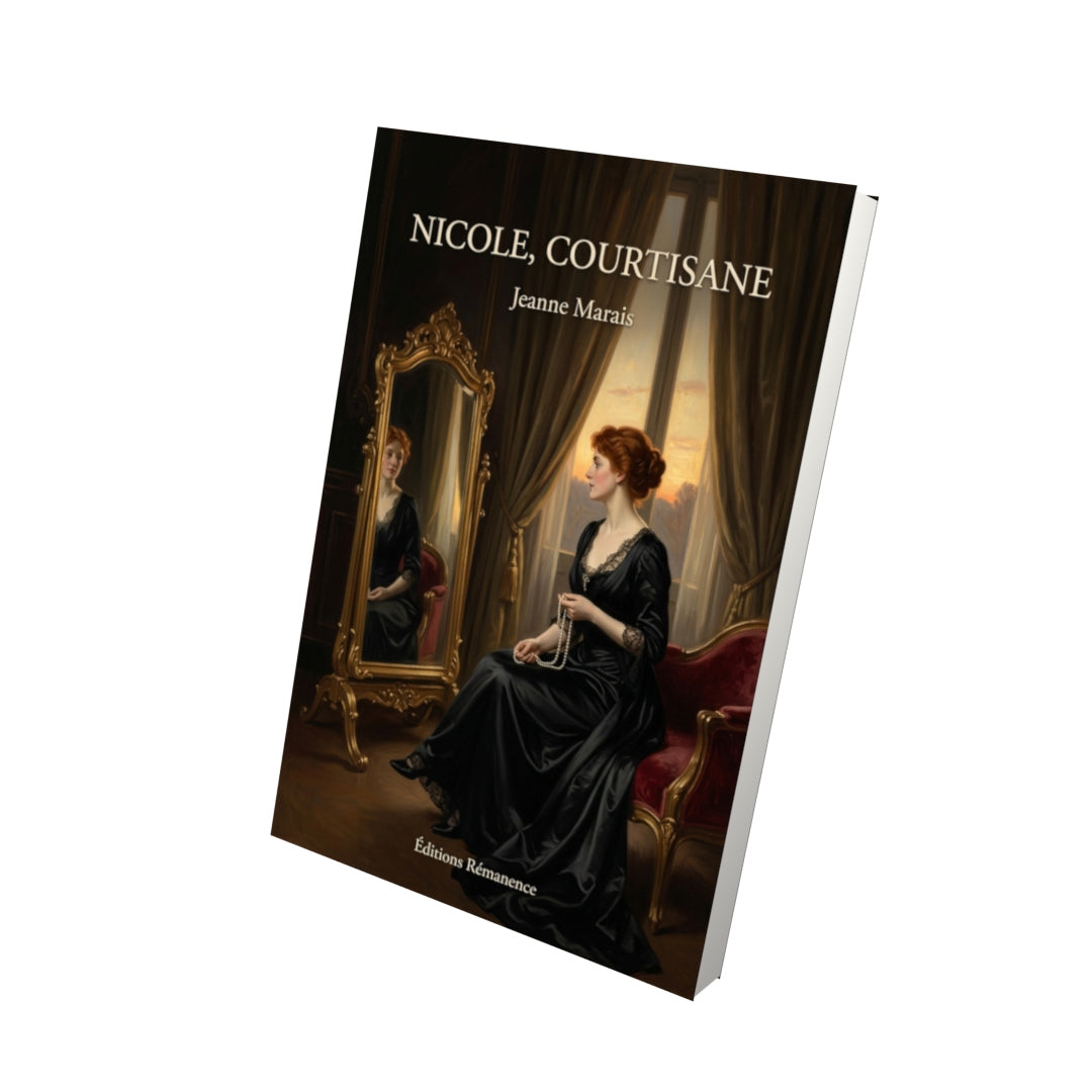 Livre Nicole, courtisane par Jeanne Marais - Vue 3D - Editions Remanence