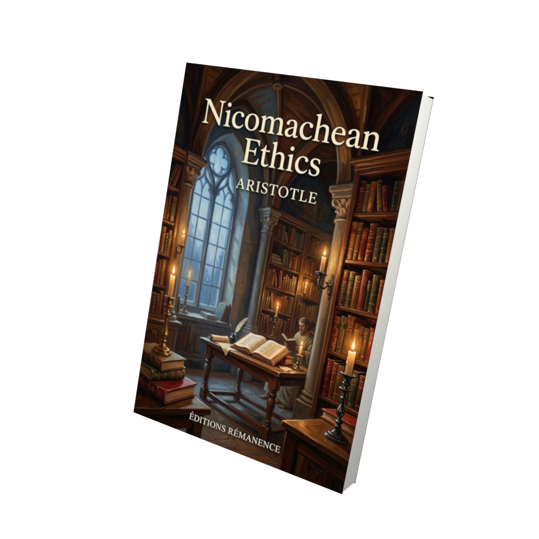 Livre Nicomachean Ethics – Aristotle - Vue 3D - Editions Remanence