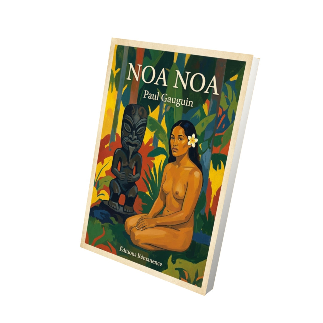 Livre Noa Noa - Paul Gauguin - Vue 3D - Editions Remanence
