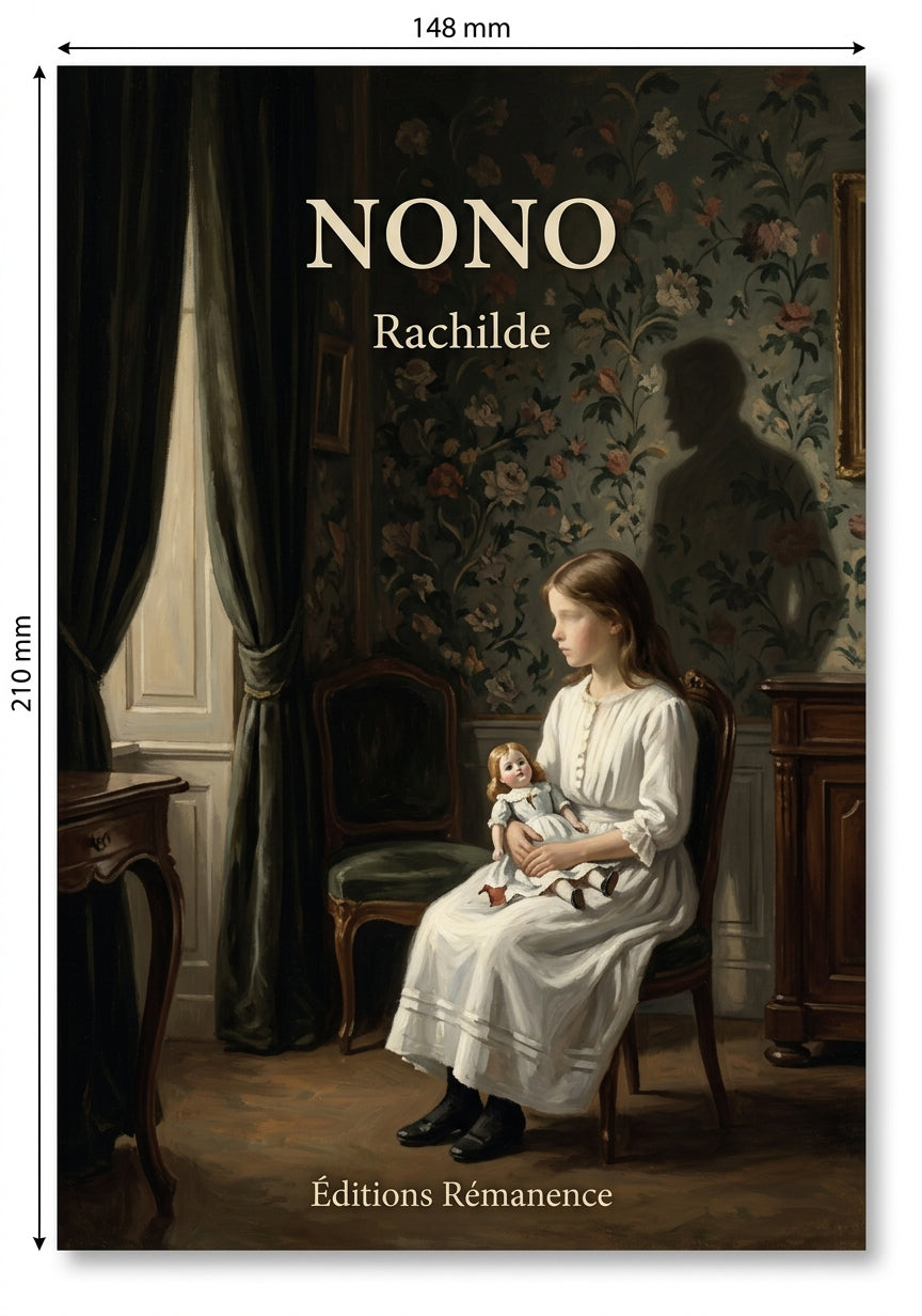 Livre Nono par Rachilde - Couverture - Editions Remanence