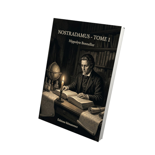 Livre Nostradamus - Tome 1 par Hippolyte Bonnellier - Vue 3D - Editions Remanence