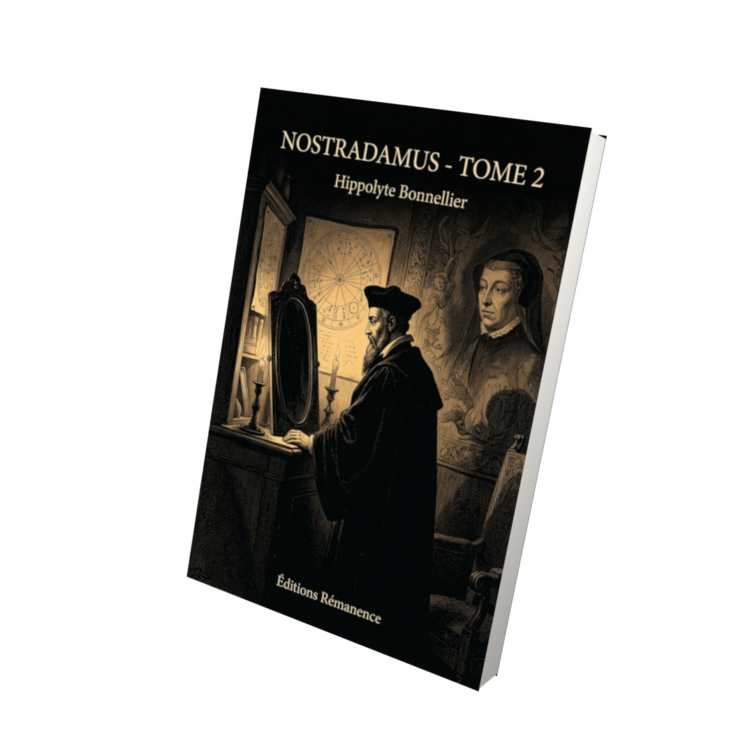 Livre Nostradamus - Tome 2 par Hippolyte Bonnellier - Vue 3D - Editions Remanence