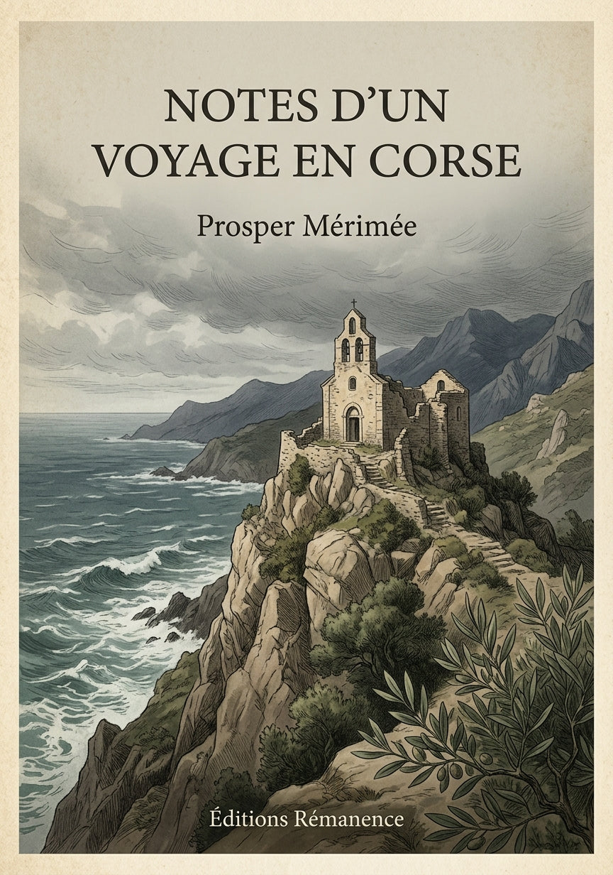 Notes d'un voyage en Corse - Prosper Mérimée (Couverture)