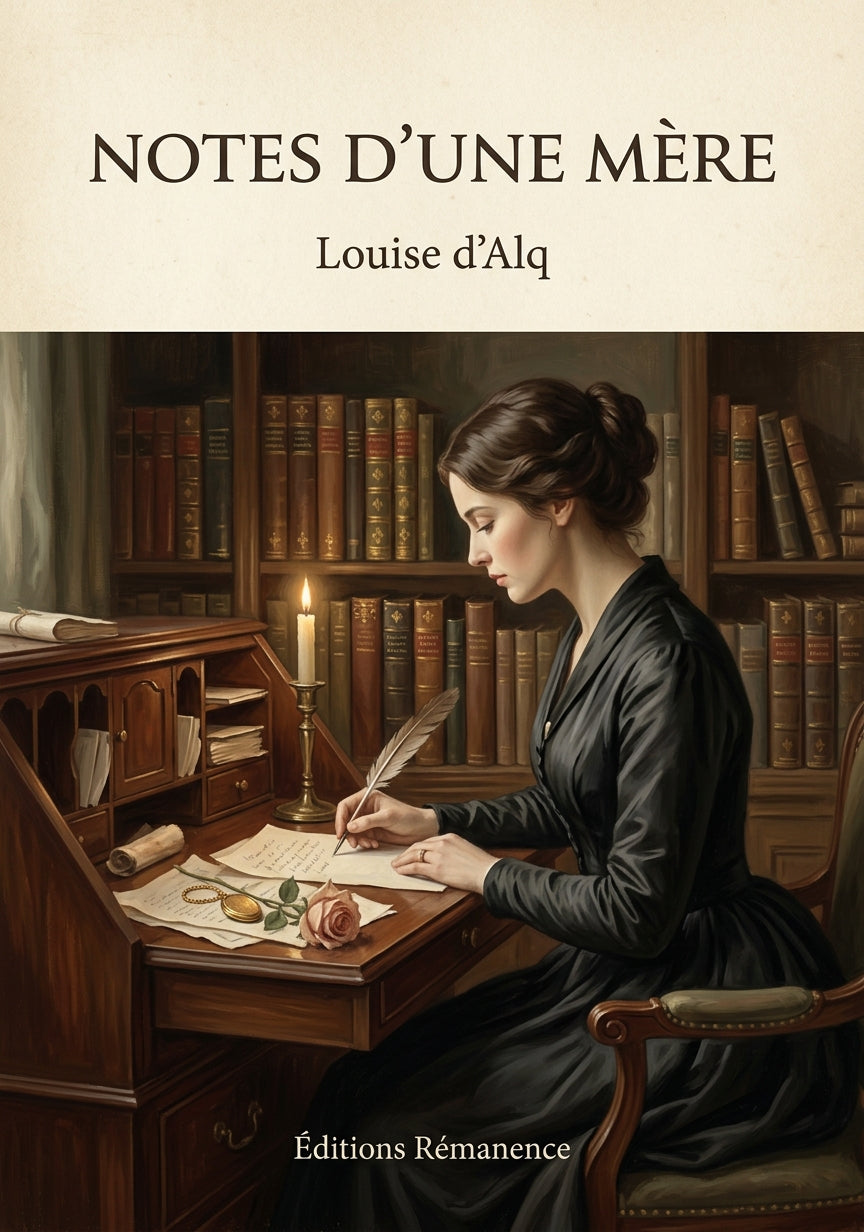 Notes d'une mère - Louise d'Alq (Couverture)