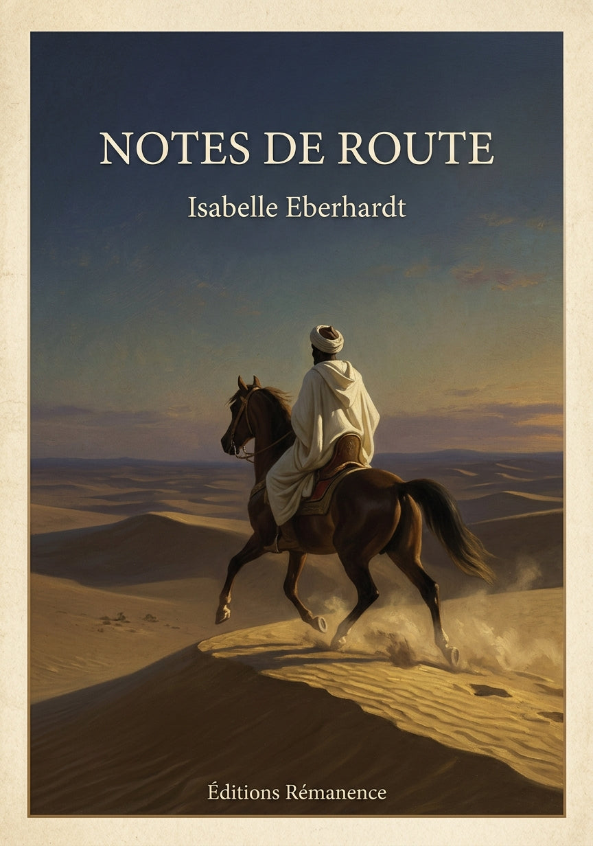 Notes de route - Isabelle Eberhardt (Couverture)