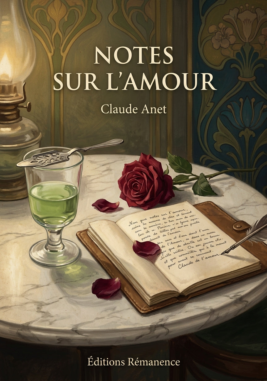 Notes sur l'Amour - Claude Anet (Couverture)