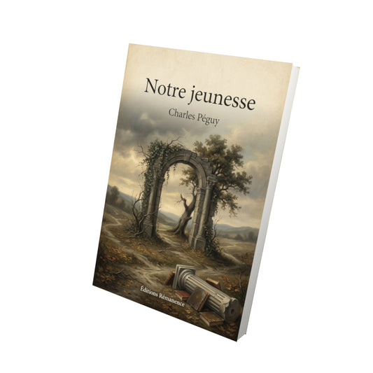 Livre Notre jeunesse – Charles Péguy - Vue 3D - Editions Remanence