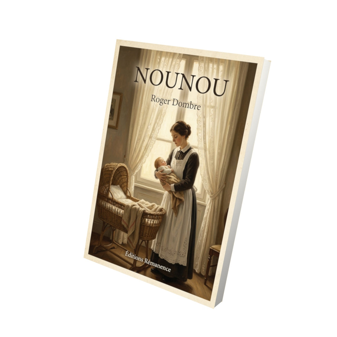 Livre Nounou - Roger Dombre - Vue 3D - Editions Remanence