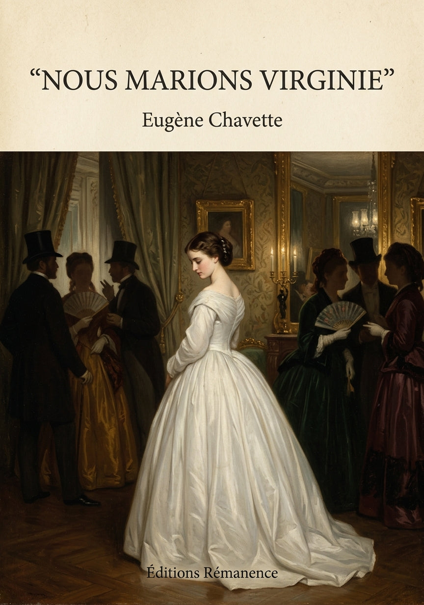 Nous marions Virginie - Eugène Chavette (Couverture)