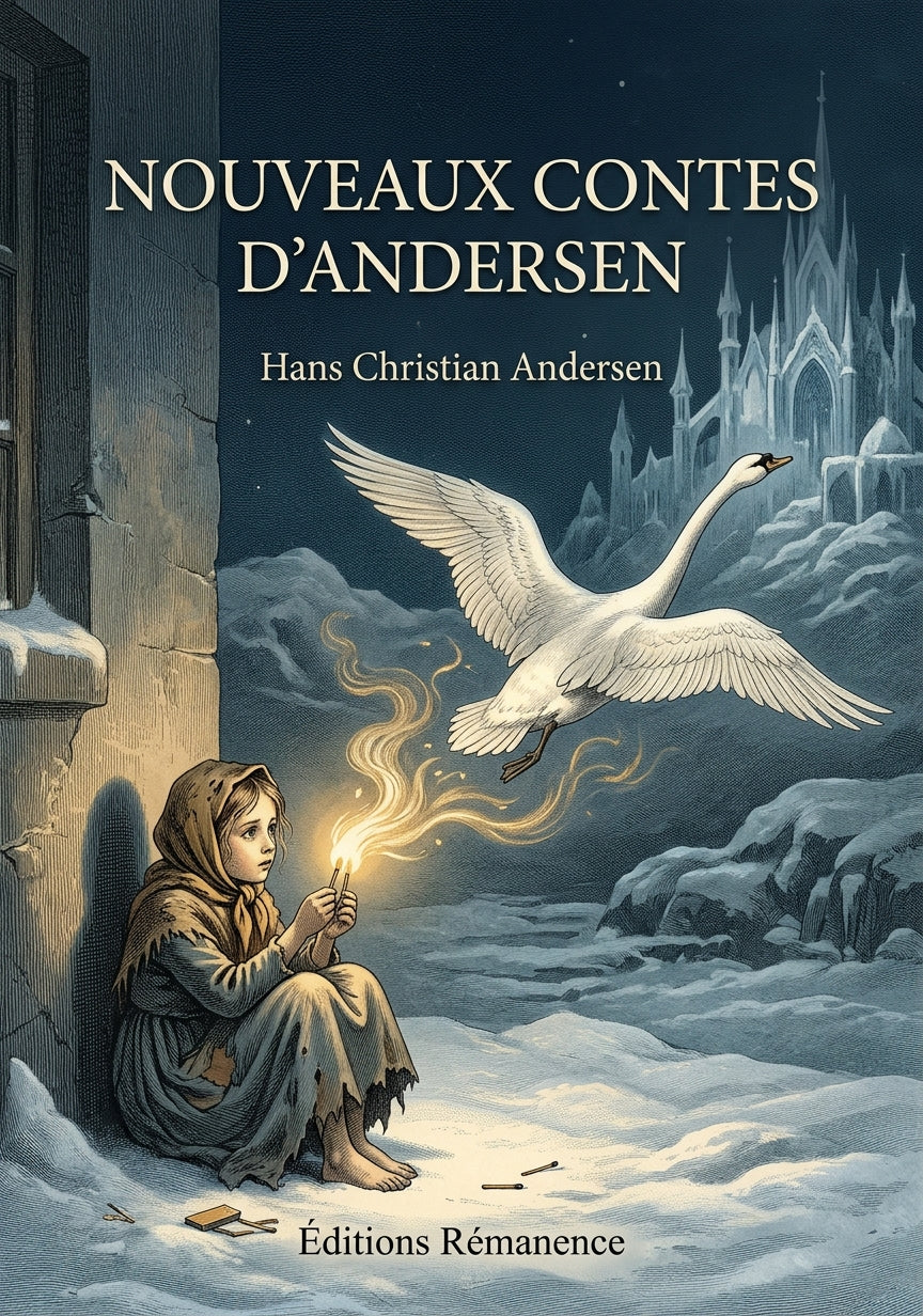 Livre Nouveaux Contes d’Andersen par Hans Christian Andersen - Couverture - Editions Remanence