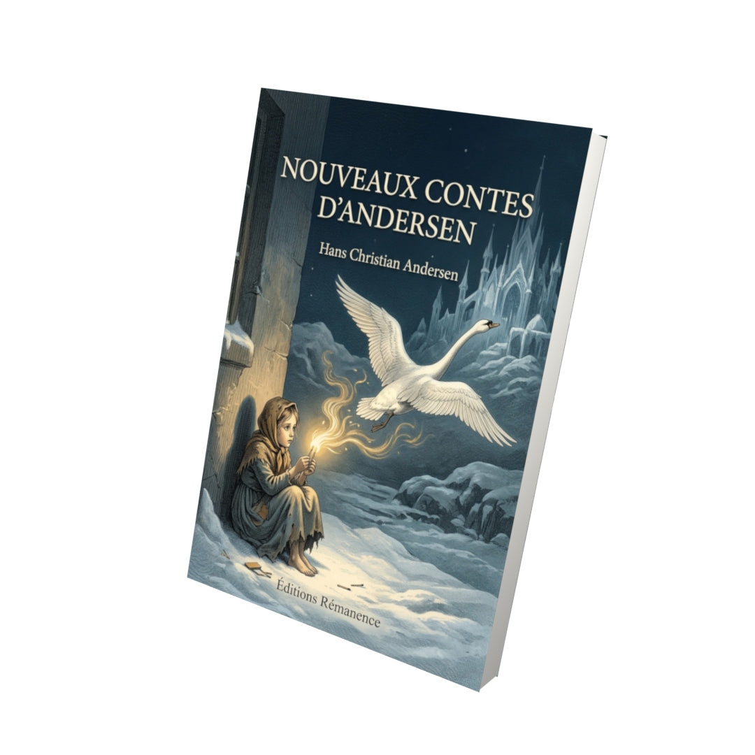 Livre Nouveaux Contes d’Andersen par Hans Christian Andersen - Vue 3D - Editions Remanence