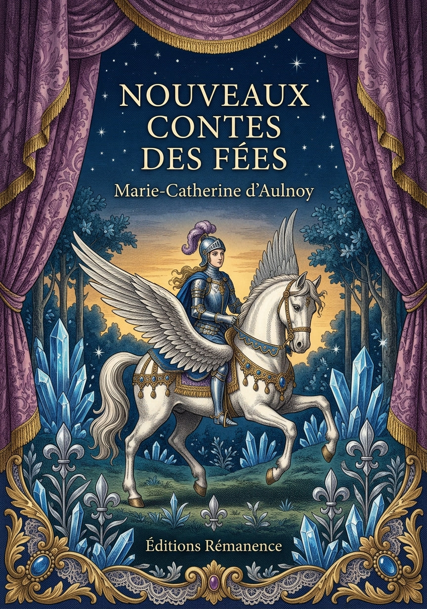 Livre Nouveaux contes des fées par Marie-Catherine d’Aulnoy - Couverture - Editions Remanence