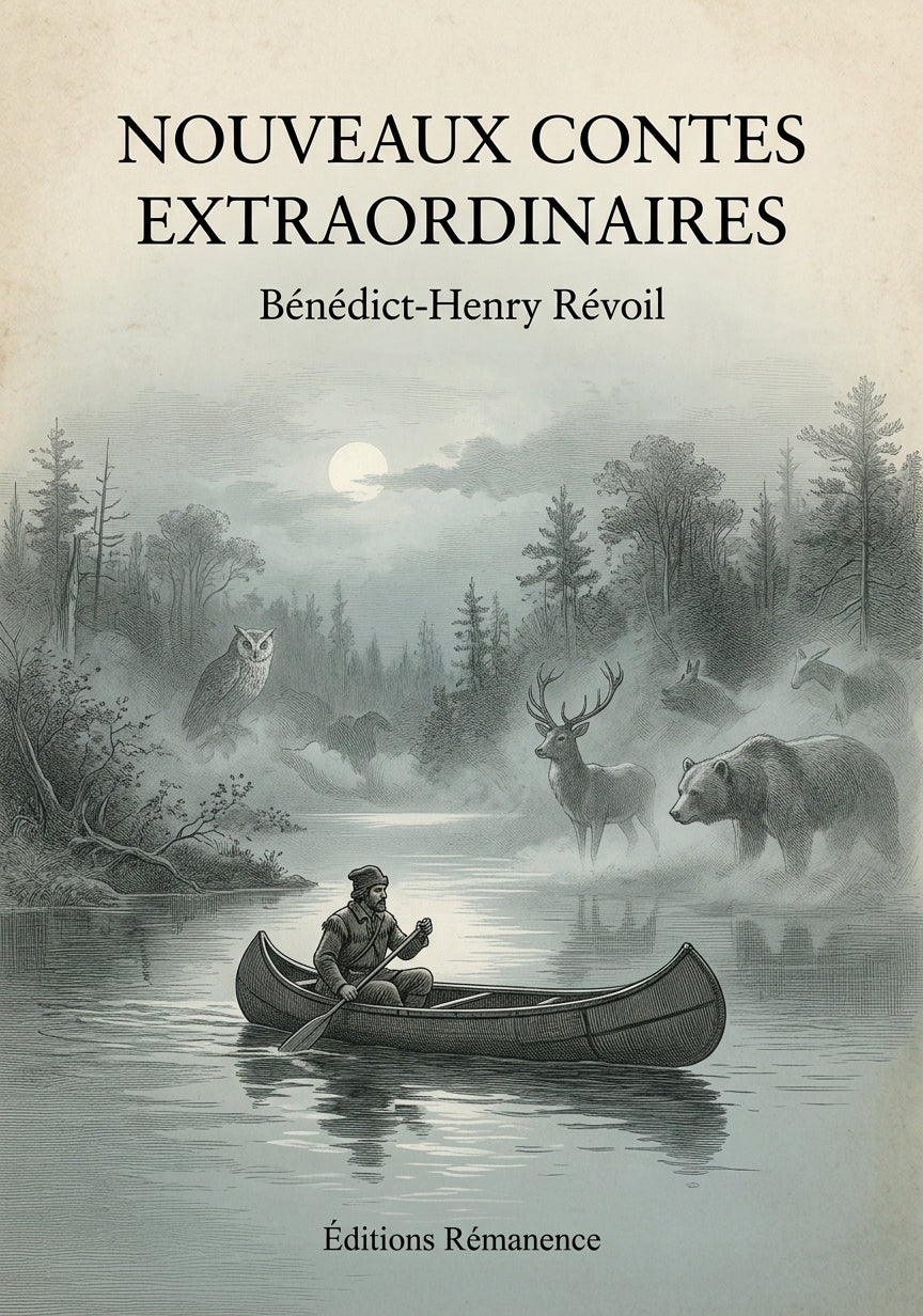 Nouveaux contes extraordinaires - Bénédict-Henry Révoil (Couverture)