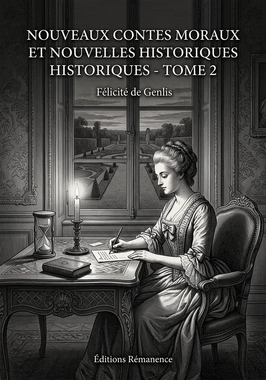 Livre Nouveaux contes moraux et nouvelles historiques - Tome 2 par Félicité de Genlis - Couverture - Editions Remanence