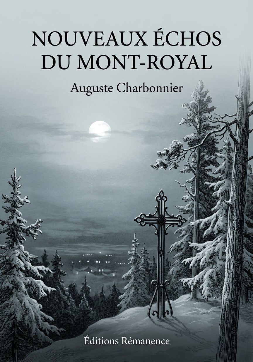Livre Nouveaux échos du Mont-Royal par Auguste Charbonnier - Couverture - Editions Remanence