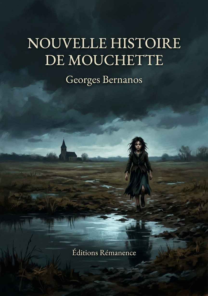 Livre Nouvelle histoire de Mouchette par Georges Bernanos - Couverture - Editions Remanence