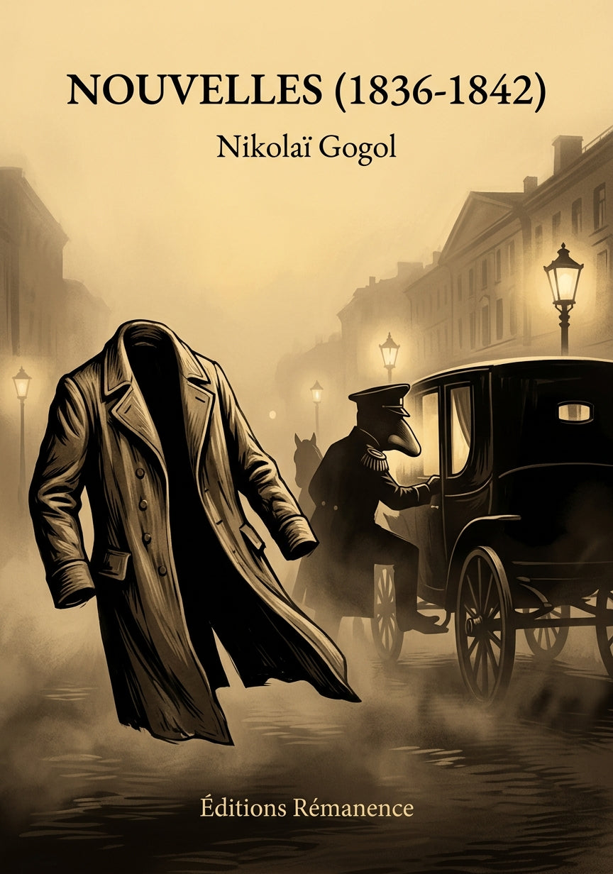 Livre Nouvelles (1836-1842) par Nikolaï Gogol - Couverture - Editions Remanence