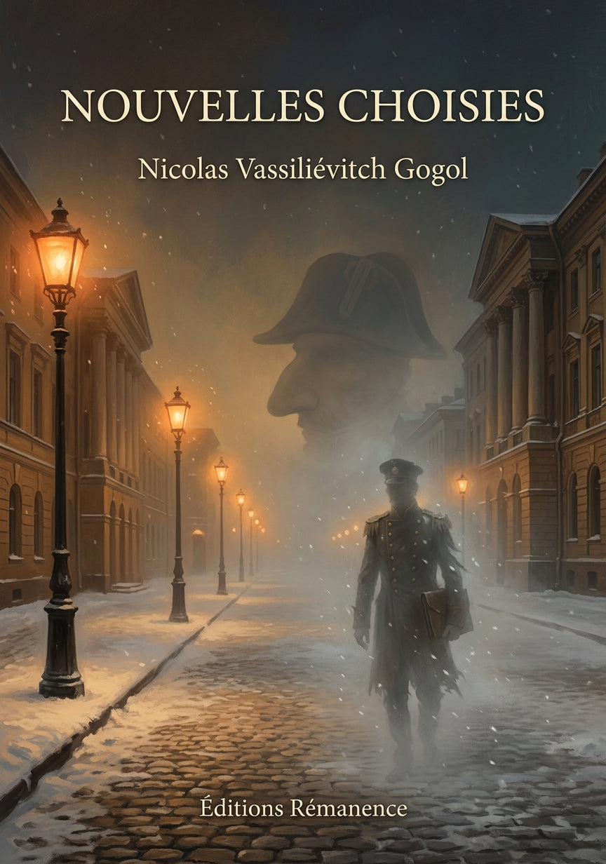 Livre Nouvelles choisies par Nicolas Vassiliévitch Gogol - Couverture - Editions Remanence