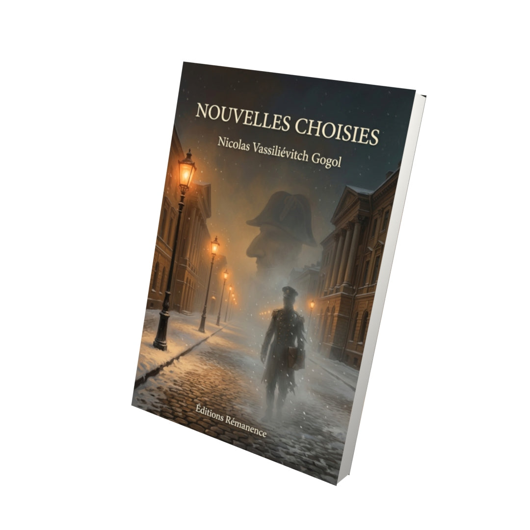 Livre Nouvelles choisies par Nicolas Vassiliévitch Gogol - Vue 3D - Editions Remanence