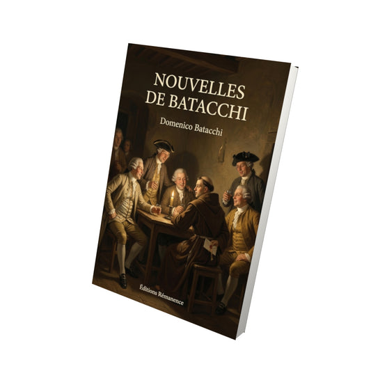 Livre Nouvelles de Batacchi par Domenico Batacchi - Vue 3D - Editions Remanence