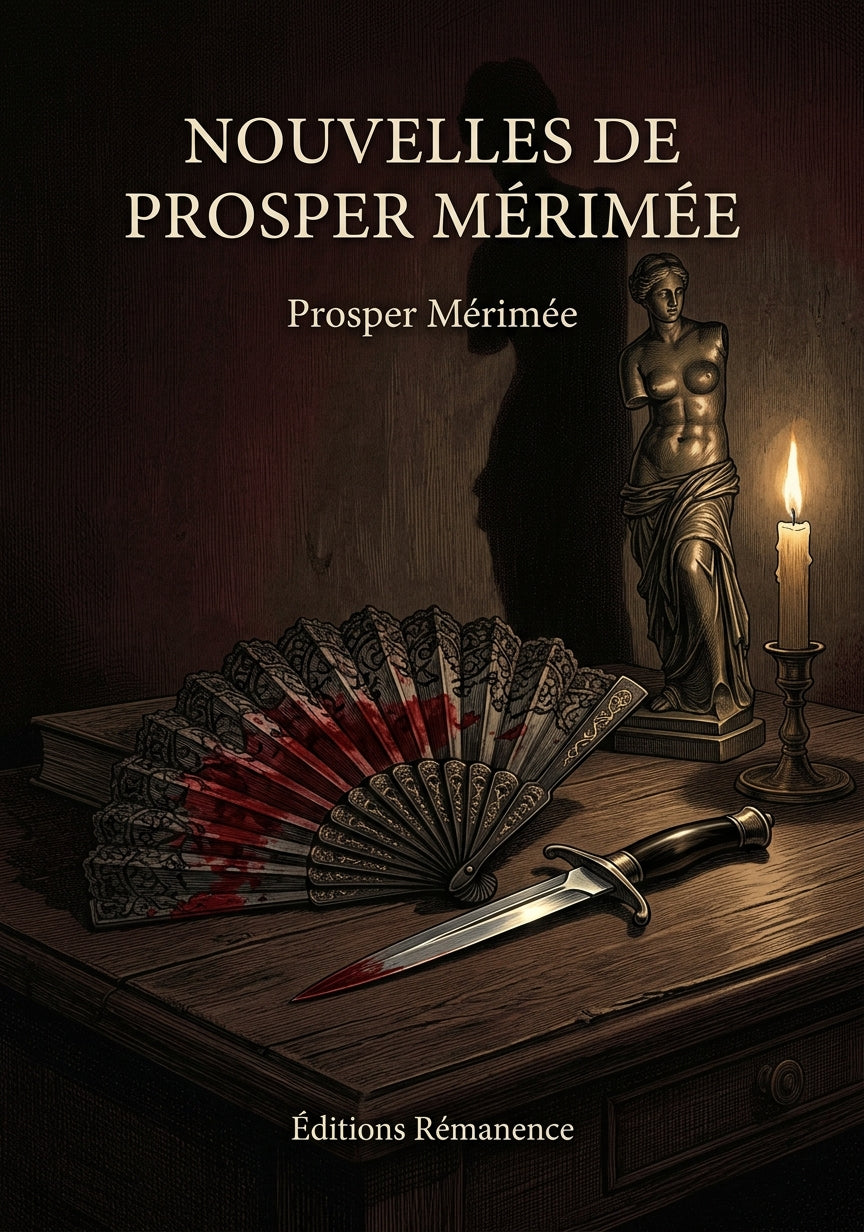 Livre Nouvelles de Prosper Mérimée par Prosper Mérimée - Couverture - Editions Remanence