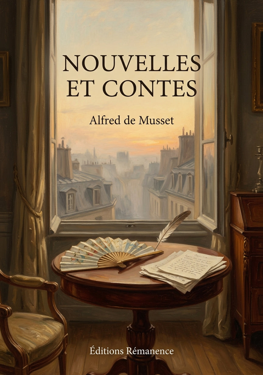 Livre Nouvelles et Contes par Alfred de Musset - Couverture - Editions Remanence