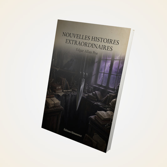 Livre Nouvelles histoires extraordinaires - Edgar Allan Poe - Couverture 3D