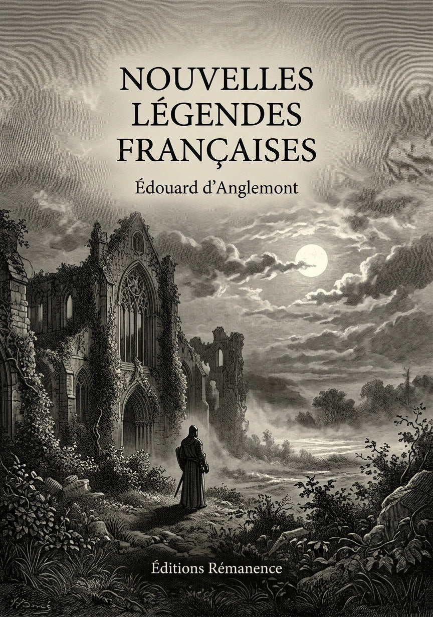 Livre Nouvelles légendes françaises par Édouard d’Anglemont - Couverture - Editions Remanence