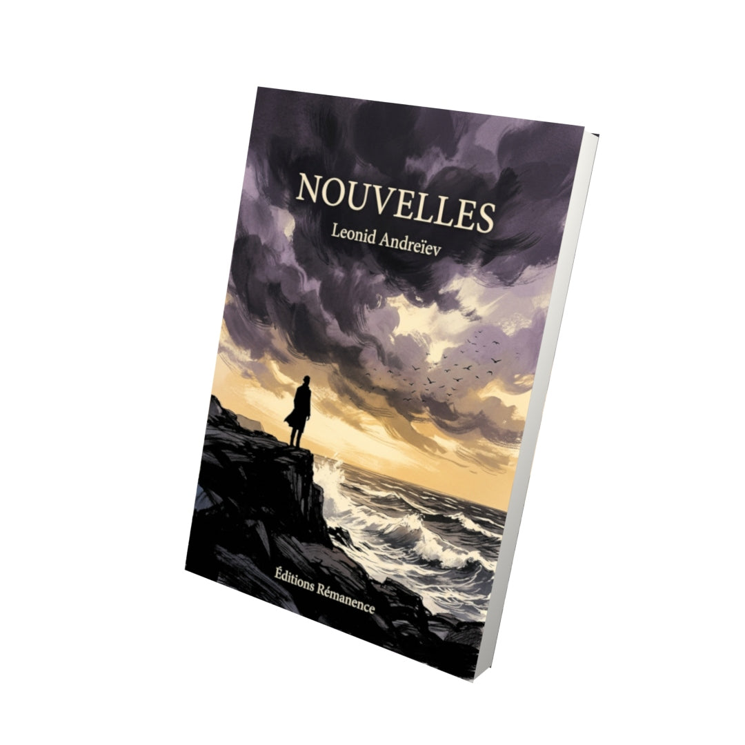 Livre Nouvelles par Leonid Andreïev - Vue 3D - Editions Remanence